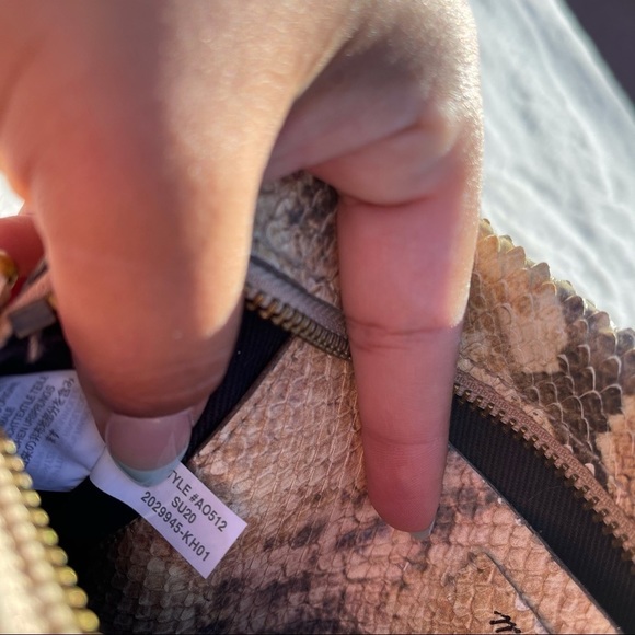 Madewell The Transport Snake Leather Camera Bag - Picture 8 of 12